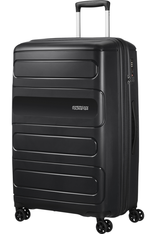 American Tourister Sunside Spinner Expandable 77cm  Czarny