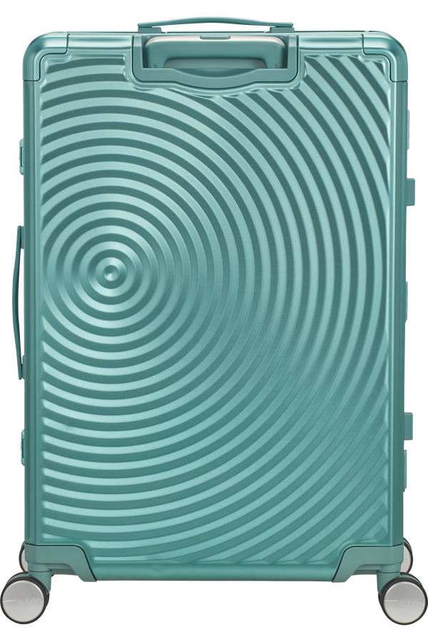 American Tourister Soundbox Alu Spinner TSA 77cm  Dusty Turquoise