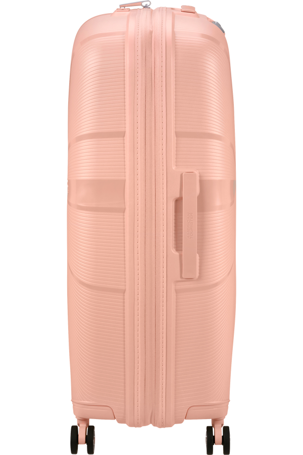 American Tourister StarVibe Spinner Expandable TSA 77cm  Metallic Peach American Tourister StarVibe Spinner Expandable TSA 77cm  Metallic Peach