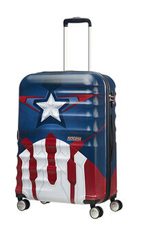 American Tourister Wavebreaker Disney Spinner 67cm  Captain America Close-Up