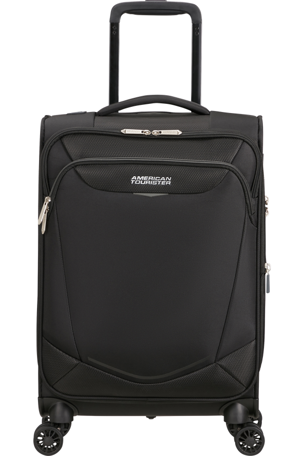 American Tourister SummerRide Spinner Expandable TSA 55cm L35 Czarny