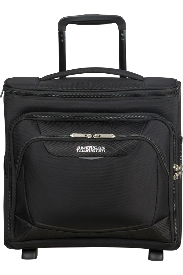 American Tourister SummerRide Upright Underseater Expandable Tsa Czarny