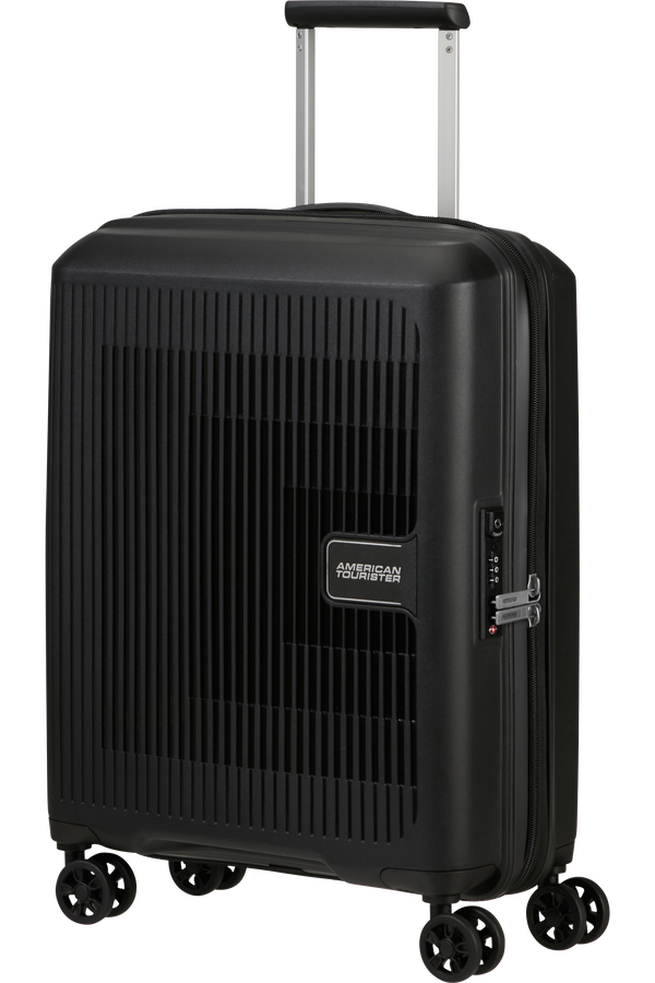 American Tourister Aerostep Spinner 55/20 Exp Tsa 55cm  Czarny