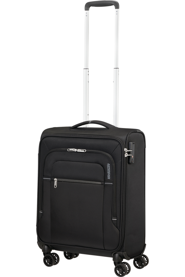 American Tourister Crosstrack Spinner 55cm  Czarny/Szary