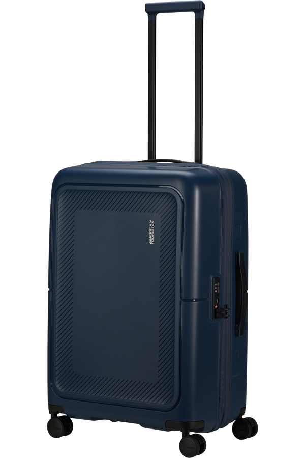 American Tourister DashPop Spinner Expandable TSA 67cm Midnight Blue
