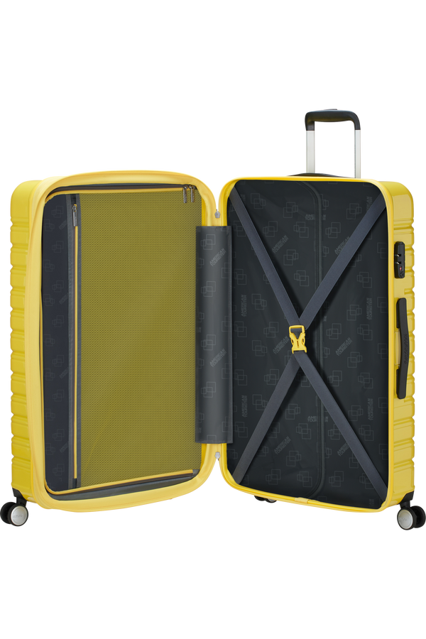 American Tourister Flashline Pop Spinner Exp TSA 78cm  Lemon Yellow