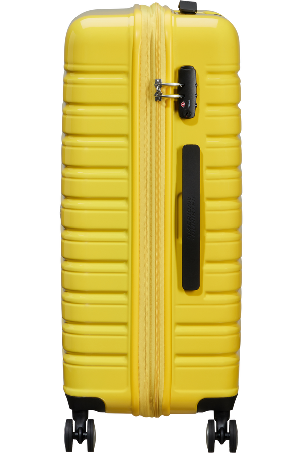 American Tourister Flashline Pop Spinner Exp TSA 67cm  Lemon Yellow American Tourister Flashline Pop Spinner Exp TSA 67cm  Lemon Yellow