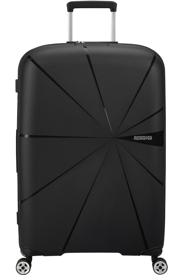 American Tourister Starvibe Spinner Expandable 77cm Czarny