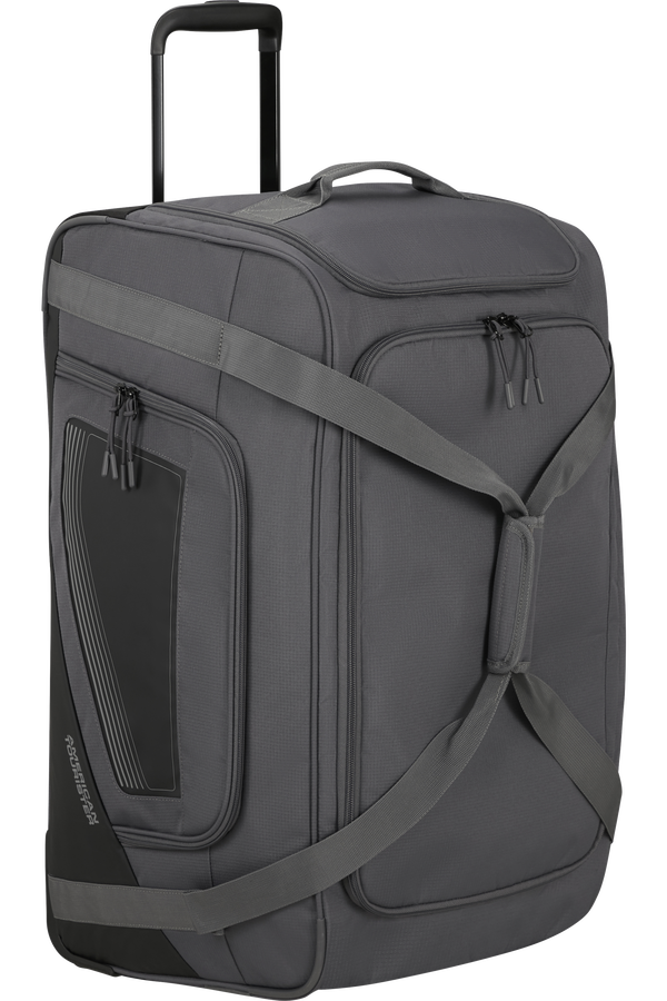 American Tourister City Racer Duffle with Wheels M  Czarny