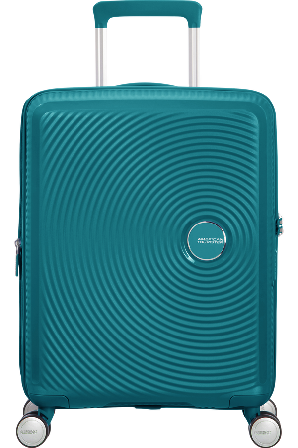 American Tourister Soundbox Spinner Expandable 55cm  Jade Green