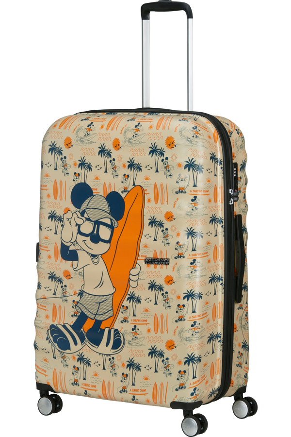 American Tourister Disney Wavebreaker Spinner TSA Disney Fl 77cm  Mickey Super Surfer